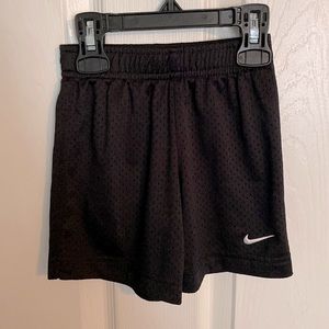 Boys Nike black shorts